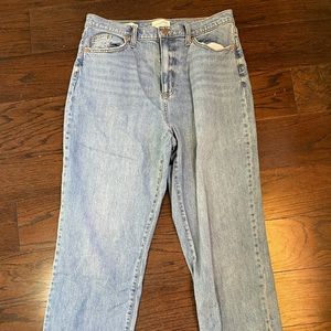 Universal Thread Vintage High Waisted Straight Jeans